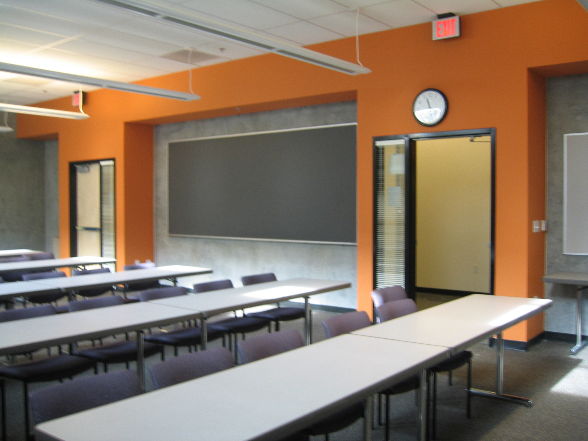 interior view of dining room