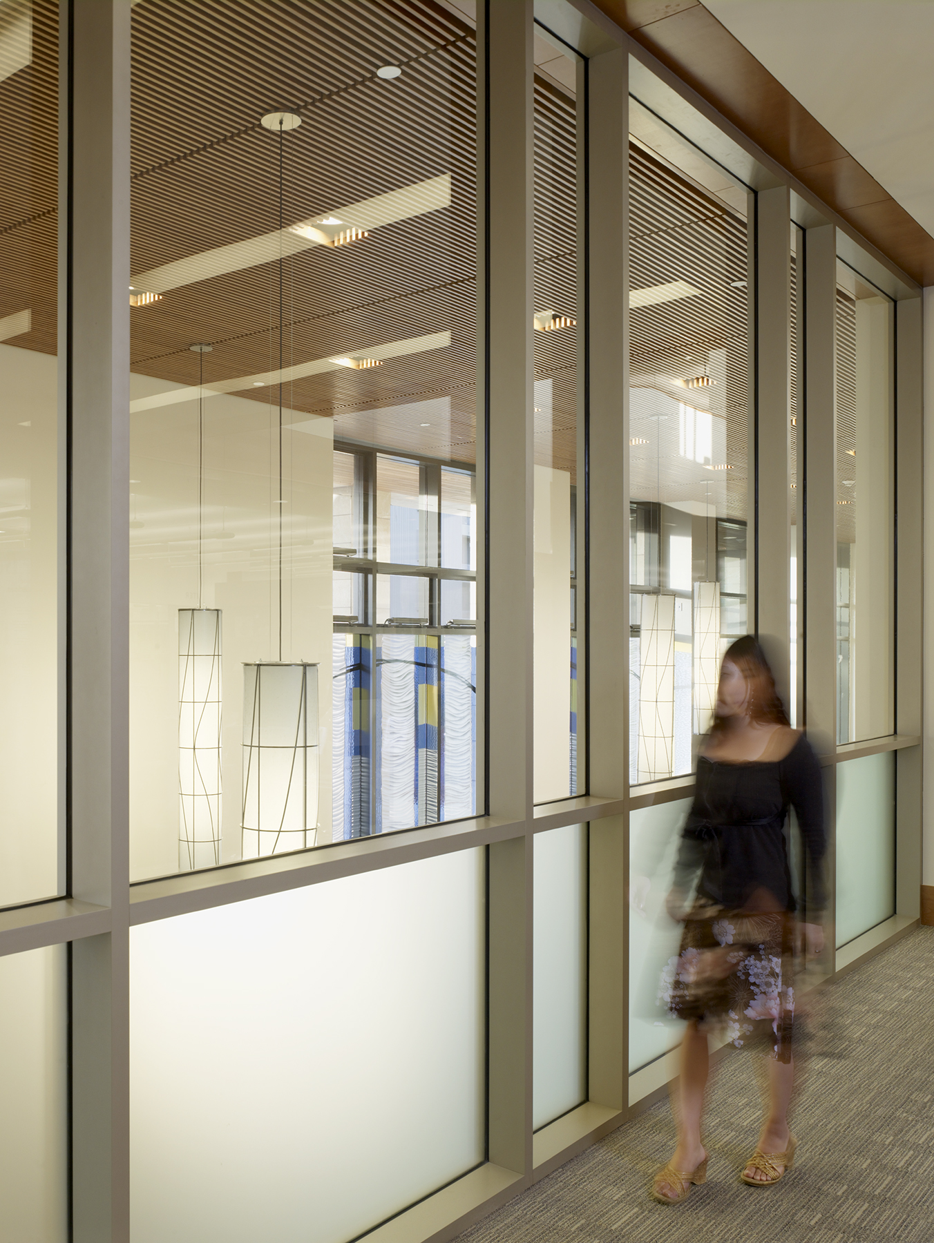interior view of library