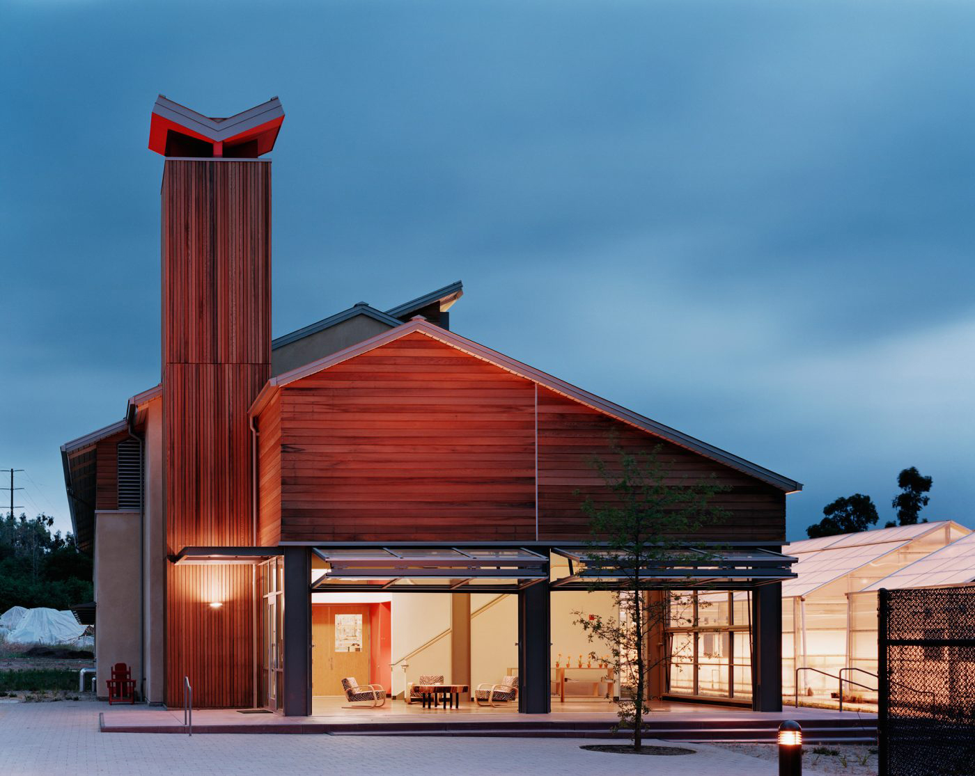 exterior view of the center