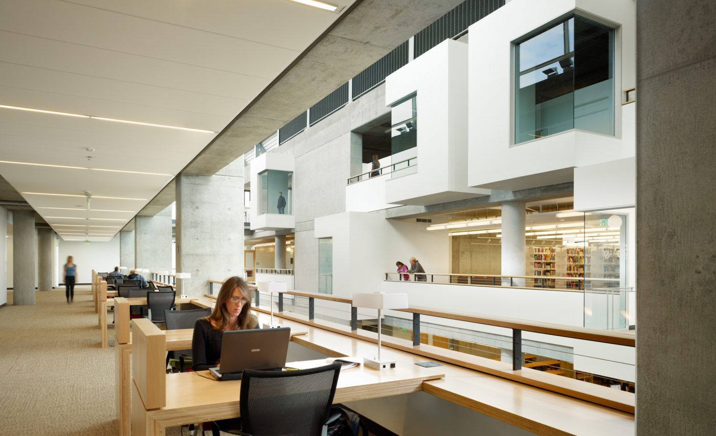 library interior