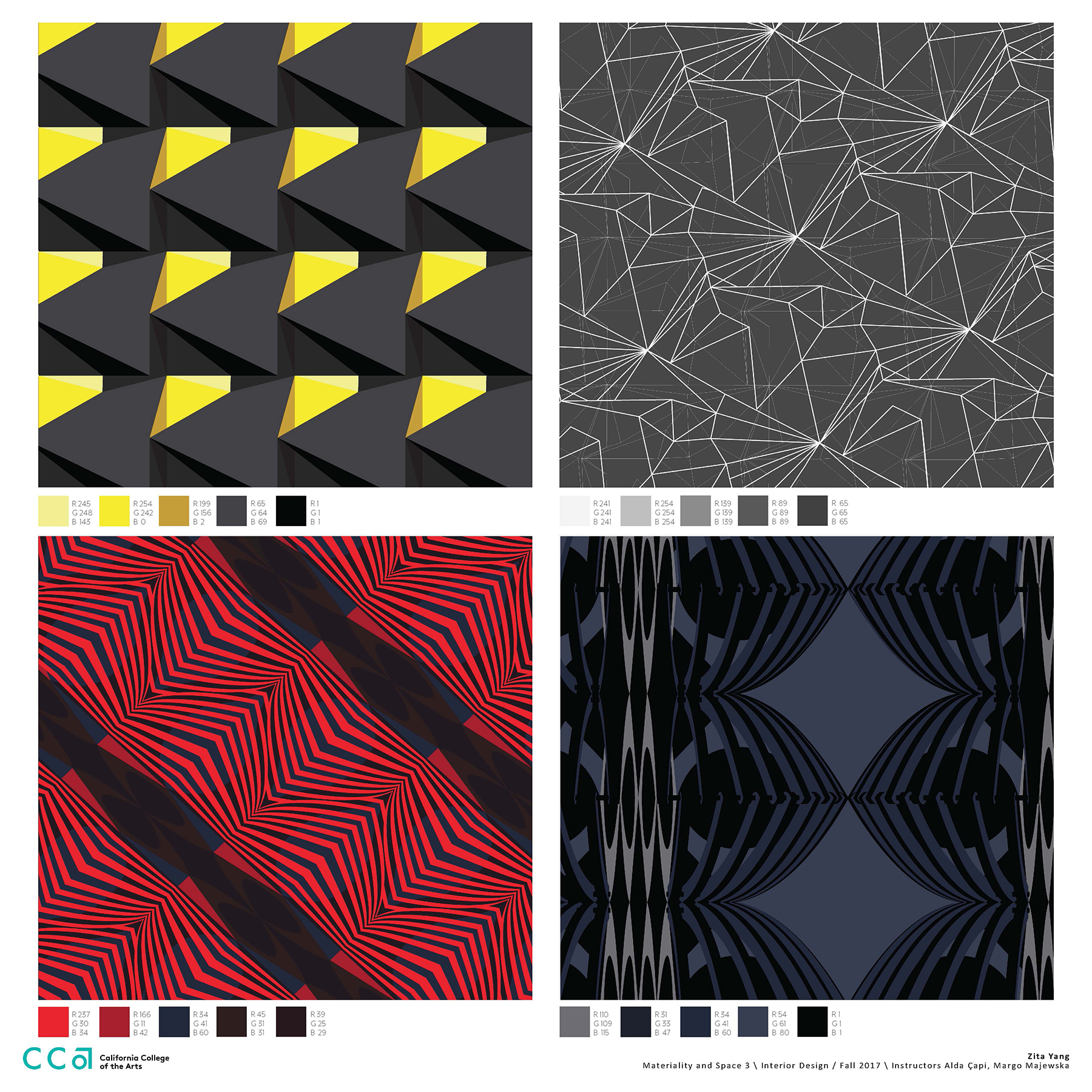 student work - four views