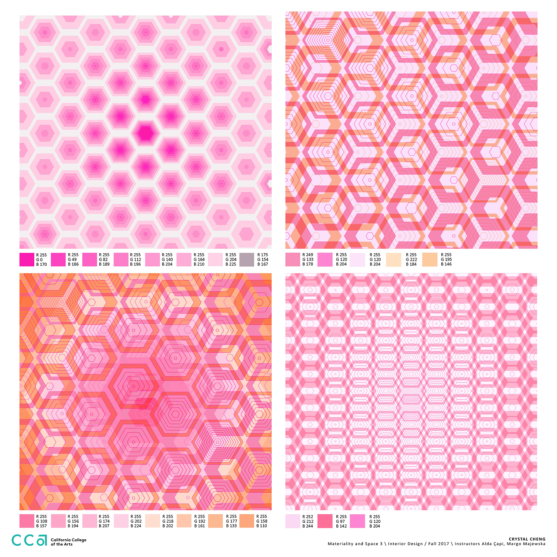 student work - four views