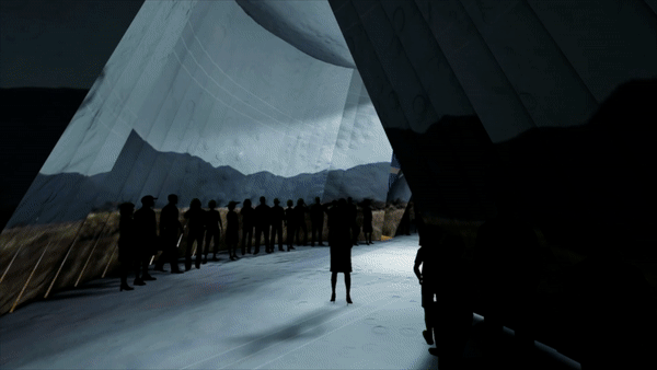 moving image of student project